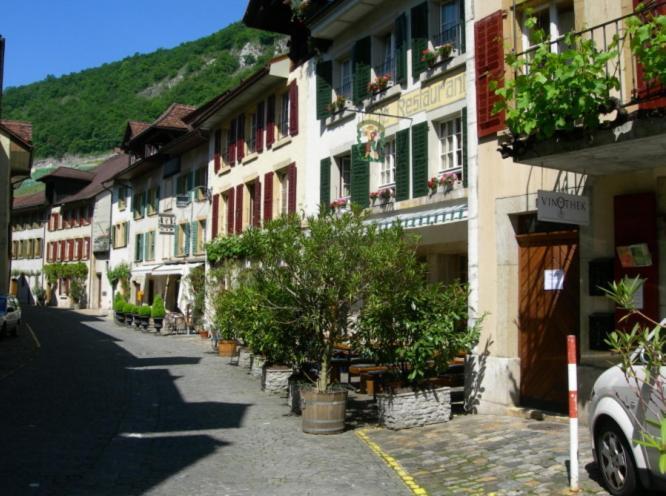 Hotel Zum Alten Schweizer Twann Kültér fotó